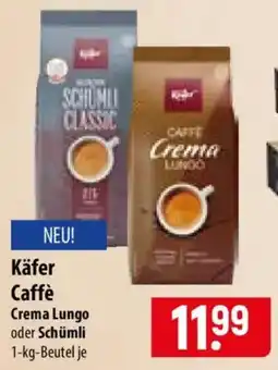 Famila Nord Ost Käfer Caffè Crema Lungo Angebot