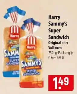 Famila Nord Ost Harry Sammy's Super Sandwich Angebot
