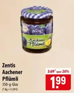 Famila Nord Ost Zentis Aachener Pflümli Angebot