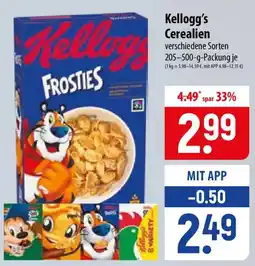 Famila Nord Ost Kellogg's Cerealien Angebot