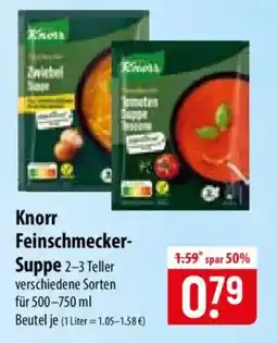 Famila Nord Ost Knorr Feinschmecker-Suppe Angebot