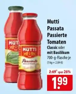 Famila Nord Ost Mutti Passata Passierte Tomaten Angebot