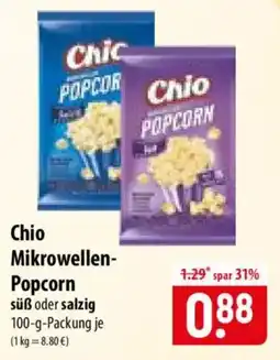 Famila Nord Ost Chio Mikrowellen-Popcorn Angebot