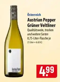 Famila Nord Ost Austrian Pepper Grüner Veltliner Angebot