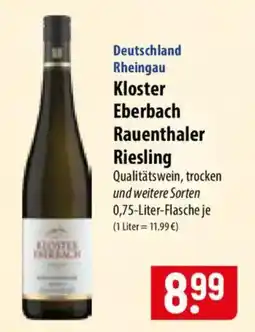 Famila Nord Ost Kloster Eberbach Rauenthaler Riesling Angebot