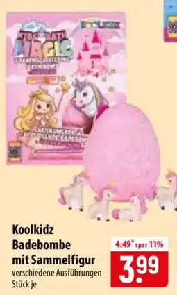 Famila Nord Ost Koolkidz Badebombe mit Sammelfigur Angebot
