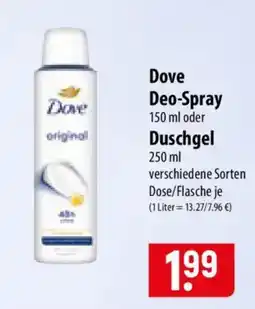 Famila Nord Ost Dove Deo-Spray Duschgel Angebot