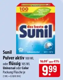 Famila Nord Ost Sunil Pulver aktiv Angebot