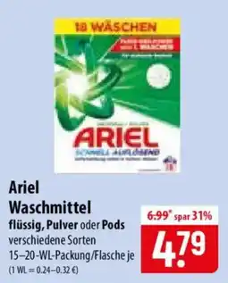 Famila Nord Ost Ariel Waschmittel Angebot