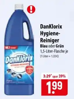 Famila Nord Ost DanKlorix Hygiene-Reiniger Angebot