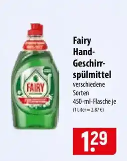 Famila Nord Ost Fairy Hand-Geschirrspülmittel Angebot