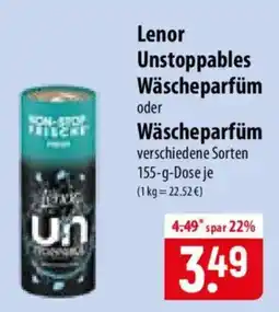 Famila Nord Ost Lenor Unstoppables Wäscheparfüm Angebot