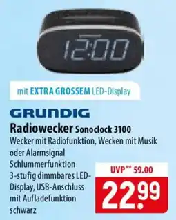 Famila Nord Ost GRUNDIG Radiowecker Sonoclock 3100 Angebot