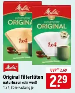 Famila Nord Ost Melitta Original Filtertüten Angebot