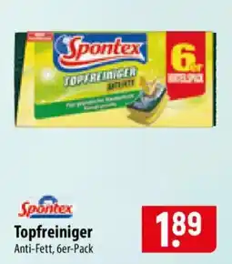 Famila Nord Ost Spontex Topfreiniger Anti-Fett Angebot