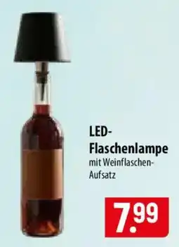 Famila Nord Ost LED-Flaschenlampe mit Weinflaschen-Aufsatz Angebot