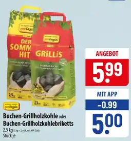 Famila Nord Ost Buchen-Grillholzkohle oder Buchen-Grillholzkohlebriketts Angebot
