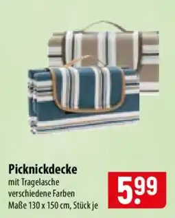 Famila Nord Ost Picknickdecke Angebot