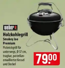 Famila Nord Ost weber Holzkohlegrill Smokey Joe Premium Angebot