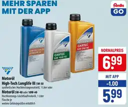 Famila Nord Ost CARTEC Motoröl High-Tech Longlife III 5W-30 Angebot