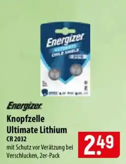 Famila Nord Ost Energizer Knopfzelle Ultimate Lithium Angebot