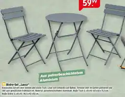 Raiffeisen Markt Bistro-Set ,,Lucca" Angebot