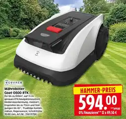 Herkules Baumarkt Mähroboter Goat O800 RTK Angebot