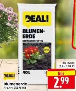 Herkules Baumarkt DEAL! Blumenerde Angebot