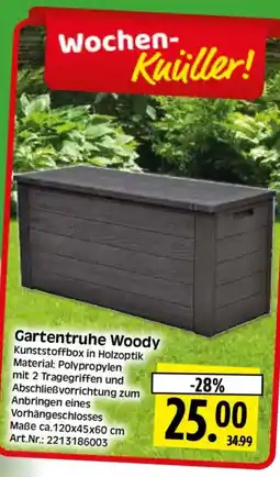 Herkules Baumarkt Gartentruhe Woody Angebot