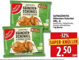 Edeka Herkules GUT&GÜNSTIG Hähnchen-Schenkel Angebot