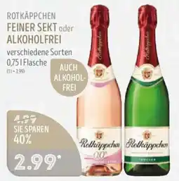 Edeka Struve Rotkäppchen Feiner Sekt oder Alkoholfrei Angebot