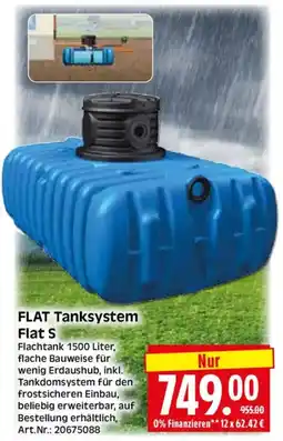Herkules Baumarkt FLAT Tanksystem Flat S Angebot