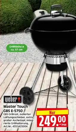 Herkules Baumarkt Weber Master Touch CBS E-5750 Angebot