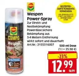 Herkules Baumarkt COMPO Wespen Power-Spray Angebot