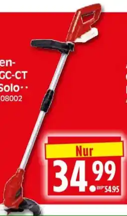 Herkules Baumarkt Einhell Akku Rasentrimmer GC-CT 18/24 Li-Solo Angebot
