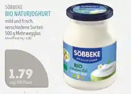Edeka Struve SÖBBEKE BIO NATURJOGHURT Angebot