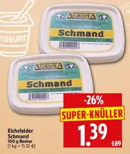 Edeka Herkules AGROMA Schmand Angebot