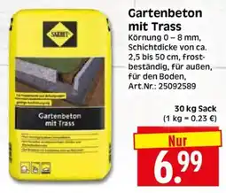 Herkules Baumarkt SALBIT Gartenbeton mit Trass Angebot