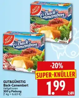 Edeka Herkules GUT&GÜNSTIG Back-Camembert Angebot