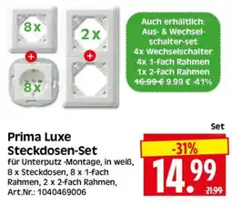 Herkules Baumarkt Prima Luxe Steckdosen-Set Angebot