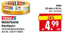 Herkules Baumarkt tesa Malerband Perfect+ Angebot