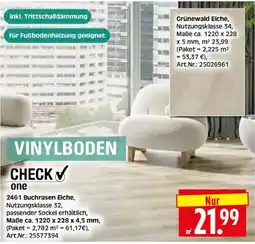 Herkules Baumarkt CHECK one VINYLBO DEN Angebot