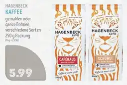 Edeka Struve HAGENBECK KAFFEE Angebot