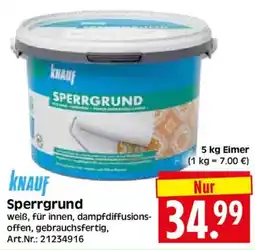 Herkules Baumarkt knauf Sperrgrund Angebot