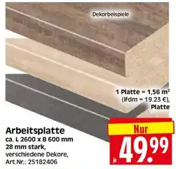Herkules Baumarkt Arbeitsplatte Angebot
