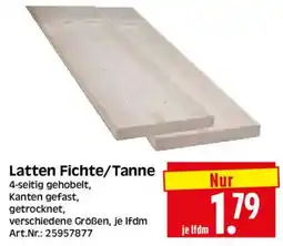 Herkules Baumarkt Latten Fichte/Tanne Angebot