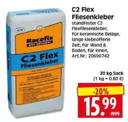 Herkules Baumarkt Racofix C2 Flex Fliesenkleber Angebot
