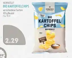 Edeka Struve HEIMATGUT BIO KARTOFFELCHIPS Angebot