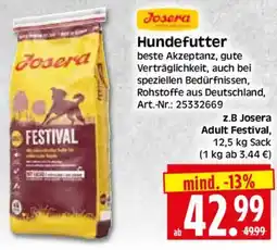 Herkules Baumarkt Josera Festival Angebot