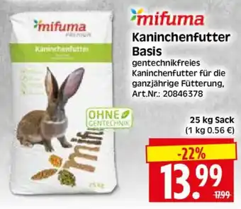Herkules Baumarkt mifuma Kaninchenfutter Basis Angebot